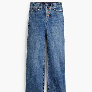 J. Crew Factory Full Length Wide Leg Jeans